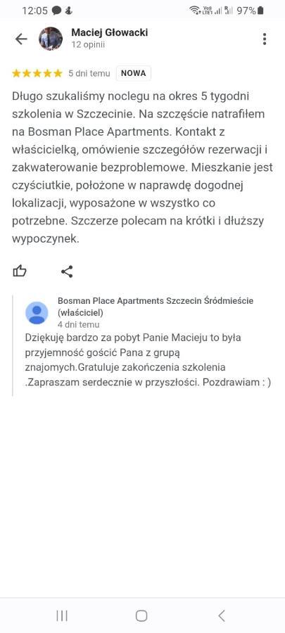 Bosman Place Szczecin Srodmiescie Exteriör bild